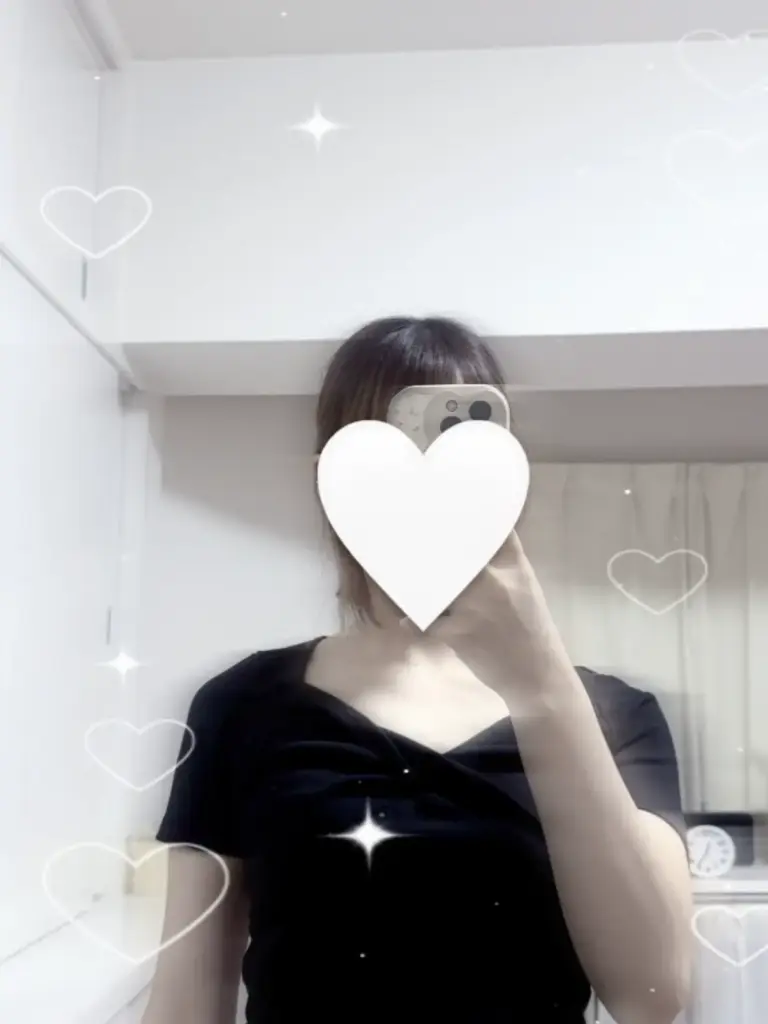 a woman taking a selfie