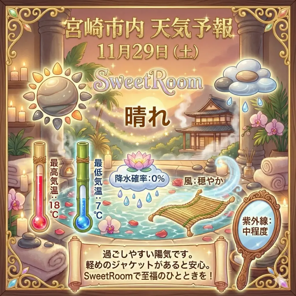 晴れた日、穏やかな風-SweetRoom -2025-11-29