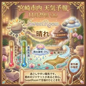 晴れた日、穏やかな風-SweetRoom -2025-11-29