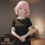 黒い服の女性が立っている-SweetRoom-2025年11月6日