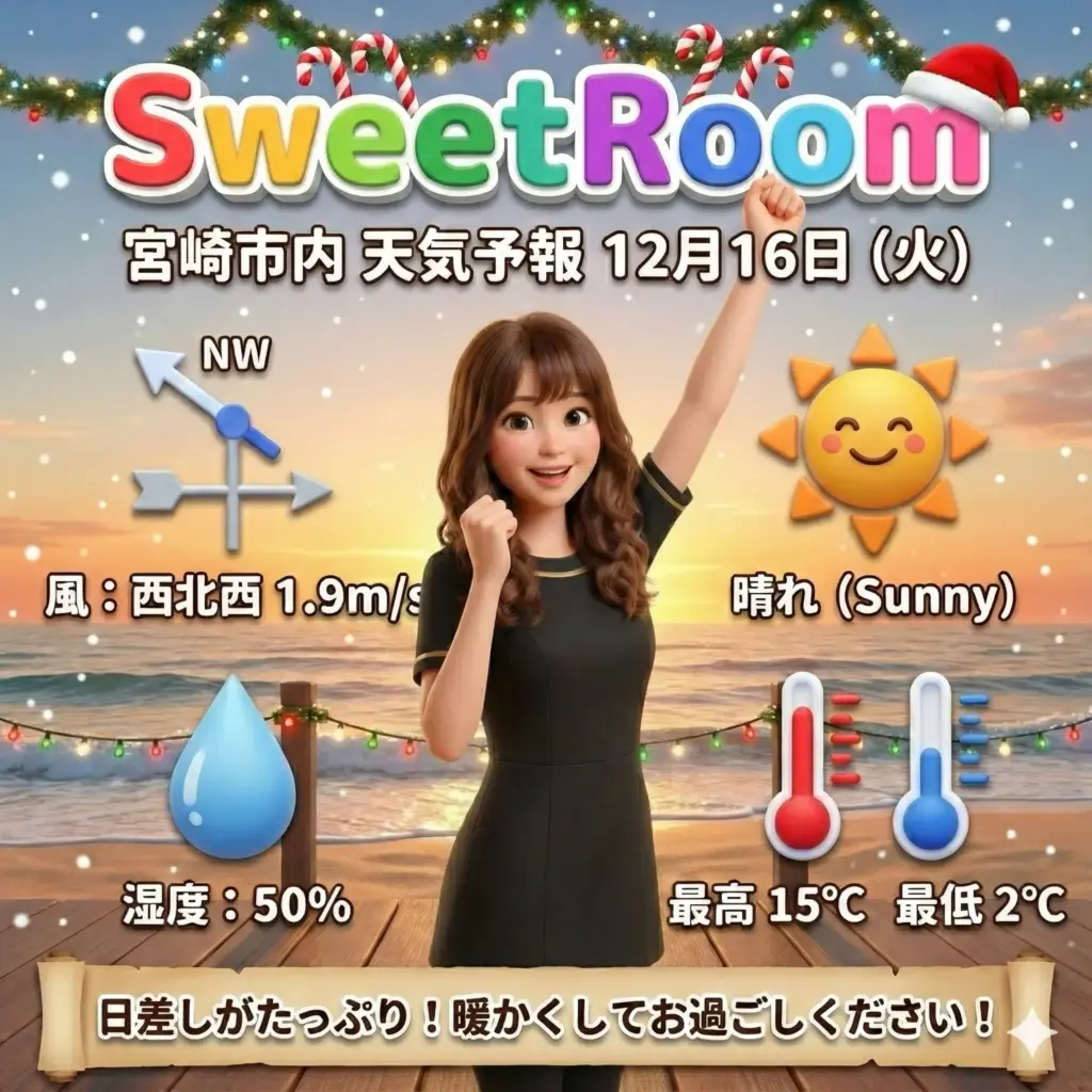 晴れた日の天気予報-SweetRoom-2025-12-16