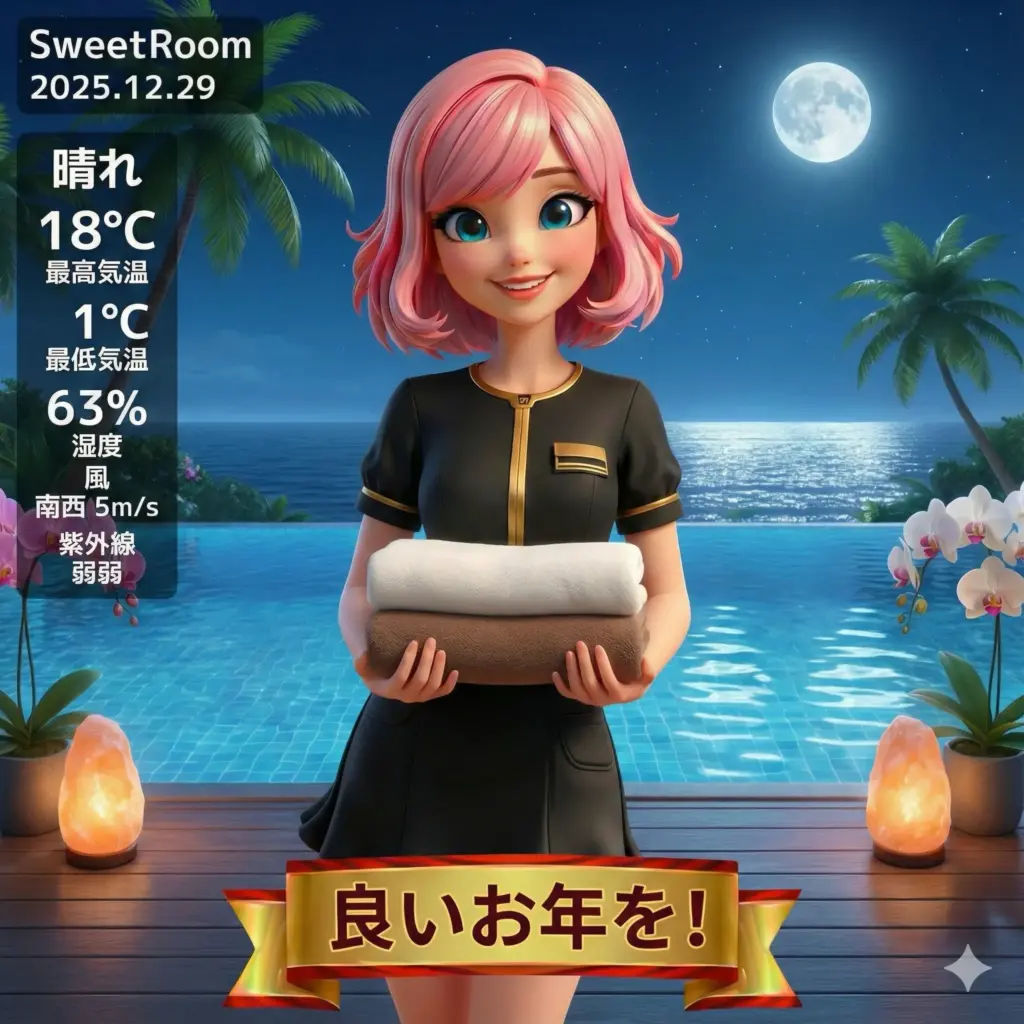 SweetRoom-2025年12月29日の宮崎市の天気