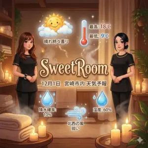晴れた日の天気予報-SweetRoom -2025-12-01