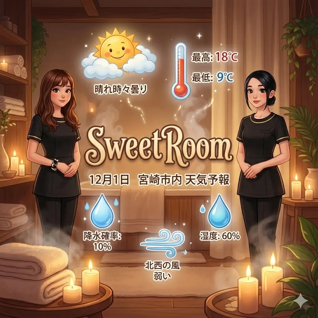 晴れた日の天気予報-SweetRoom -2025-12-01