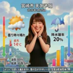 宮崎市の天気予報-SweetRoom -2026年1月15日