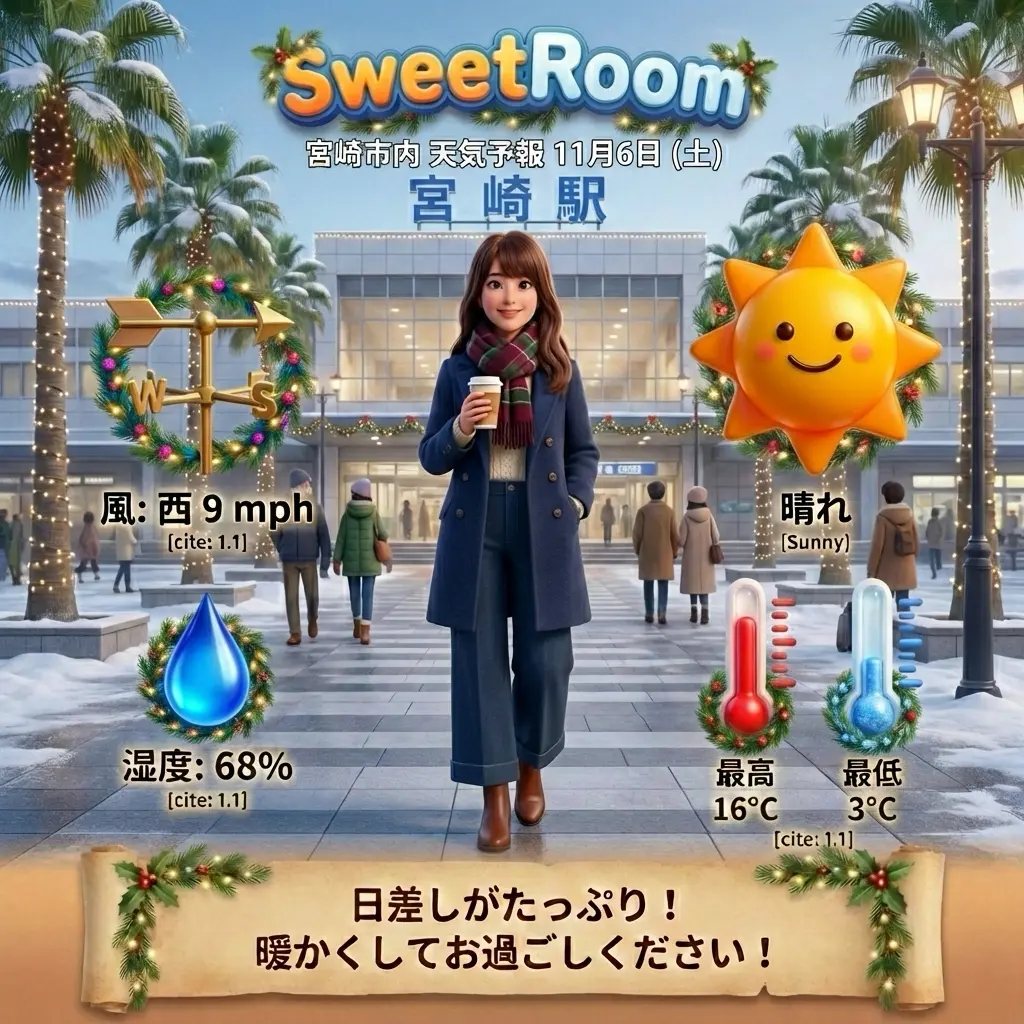 2026年1月16日-天気予報-SweetRoom