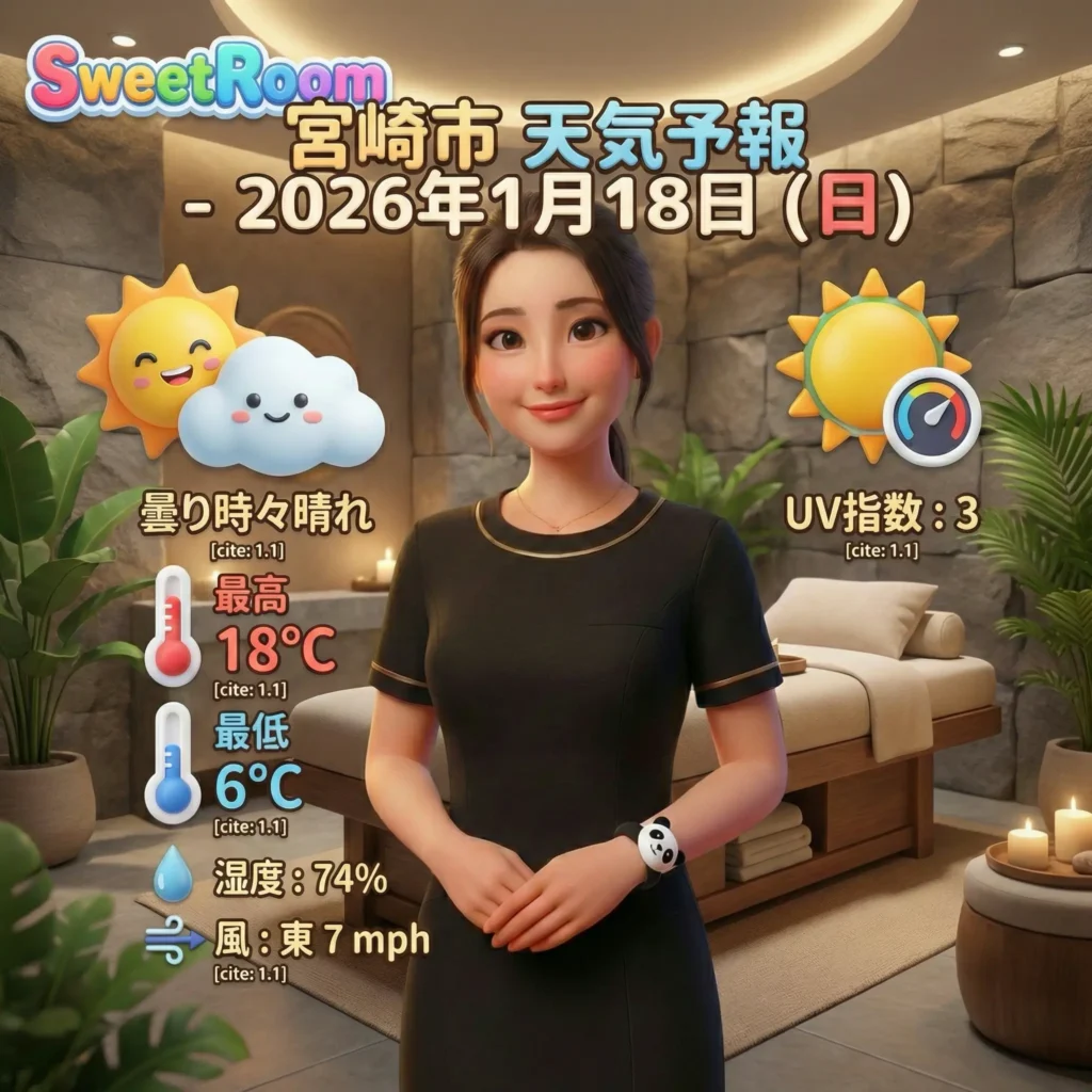 2026年1月18日ーSweetRoom天気