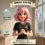 宮崎市の天気予報-2026年2月4日