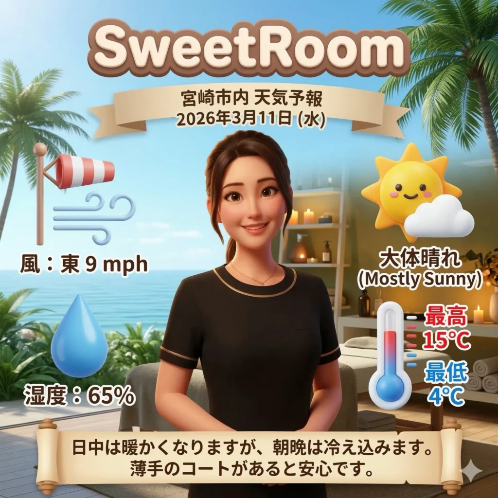 2026年3月11日の天気予報