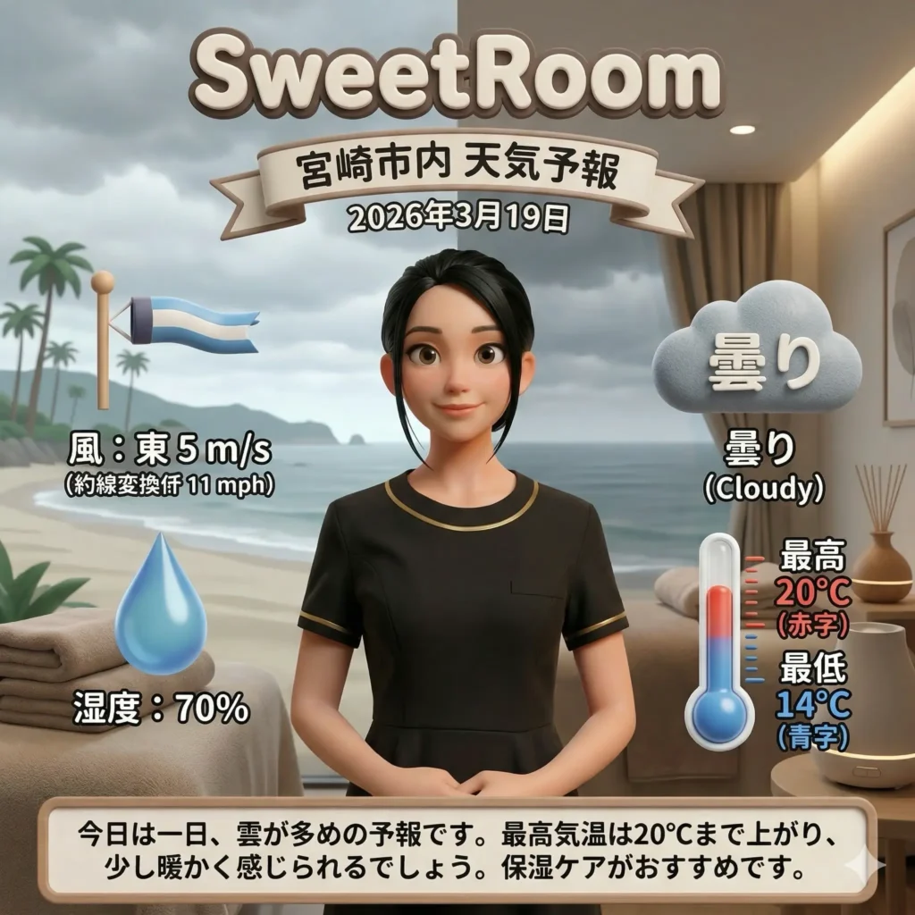 2026年3月19日の天気