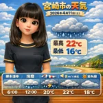 2026年4月11日の天気
